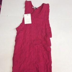 Pink sleeveless dress